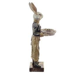 Фигурка декоративная"Кролик", L15 W15 H38,5 см