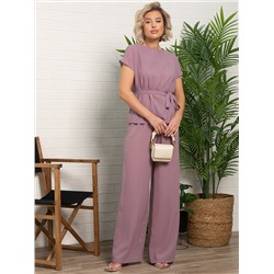 Костюм брючный Илона (пыльная роза) К15601-50М