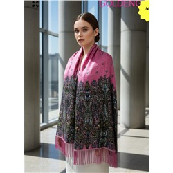 213858 Палантин с кистями (Шерсть вискоза) цвет № 2