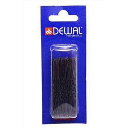 Dewal Шпильки для волос волна SLT60V-1/60, 60 мм, черный, 60 шт.