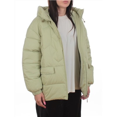 2309 LT. GREEN  Куртка зимняя женская (200 гр. холлофайбер)