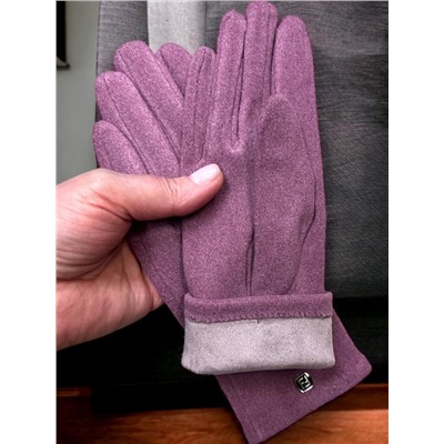 Перчатки женские утепленные кашемир Арт 2023/8 тип 1