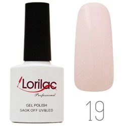 Гель лак Lorilac Professional № 19 10 ml