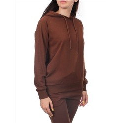 E102 BROWN Костюм спортивный женский (хлопок 90%, полиэстер 10%)