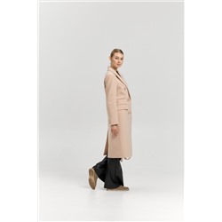 Пальто женское демисезонное 25775 (кремовый)