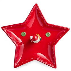 БЛЮДО СЕРВИРОВНОЧНОЕ КОЛЛЕКЦИЯ "CHRISTMAS GIFT" 25,5*24*7,5 СМ