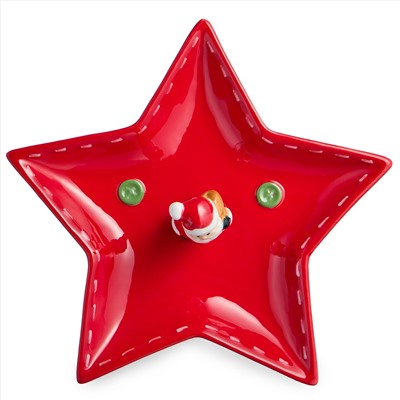 БЛЮДО СЕРВИРОВНОЧНОЕ КОЛЛЕКЦИЯ "CHRISTMAS GIFT" 25,5*24*7,5 СМ