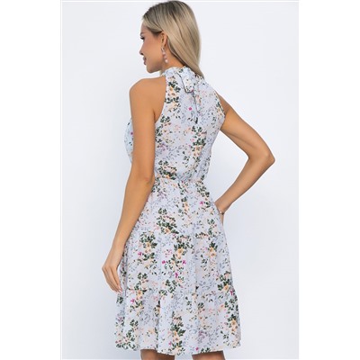 Платье Алюния (голубое) П13819-36М