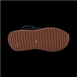 Ботинки на меху ZD16 черные