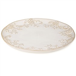 НАБОР ТАРЕЛОК ОБЕДЕННЫХ КОЛЛЕКЦИЯ "PINE CONES", 2 ШТ. /  25*25*2,3  СМ