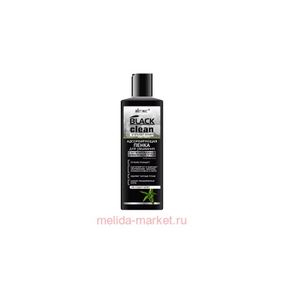 Витэкс Black clean Пенка для умывания адсорбирующая 200 мл