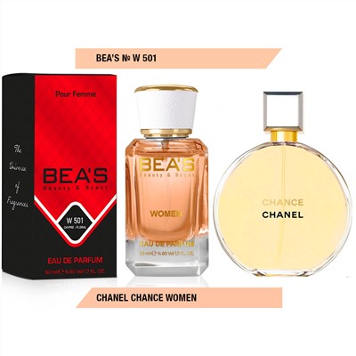 Beas W501 C Chance Women edp 50 ml, Парфюм женский Beas W501 создан по мотивам аромата C Chance