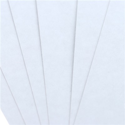 Картон белый А5, 6 листов, 220 г/м2 Calligrata, немелованный, ЭКОНОМ, на скрепке