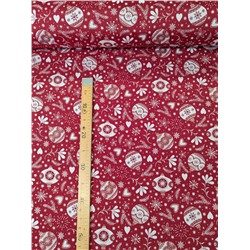 Украшения на елку Жаккард Ткань ширина 280 см 2517431 NEW