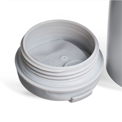 ТЕРМОКРУЖКА AGNESS "ХОРОШИЙ ДЕНЬ" 360МЛ, КОЛБА НЕРЖ.СТАЛЬ 18/10