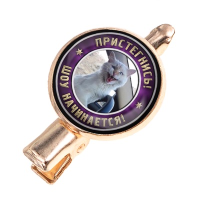 HZF-0354 Заколка Пристегнись, шоу начинается!