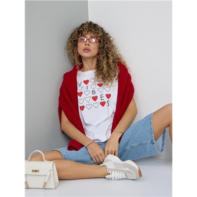 Футболка женская арт. 12722/Vibes