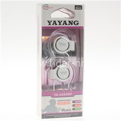 Наушники MP3/MP4 YAYANG (YA-6604HP) белые