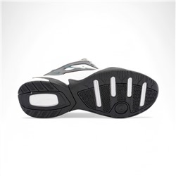 Кроссовки из натуральной кожи А026-28 серо бежевый