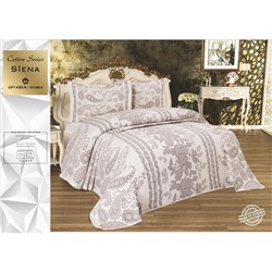 Жаккардовое Покрывало 240x260 см с 2-мя Наволочками 60x80 см Cotton Seri - My Bed