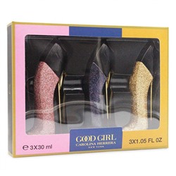 Подарочный набор Carolina Herrera Good Girl New York 3 x 30 ml (блестящий)