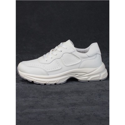 05-PDL215-3 LT. BEIGE Кроссовки женские (натуральная кожа)