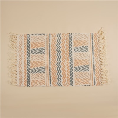 Коврик для дома SL Home Cotton, 60×90 см, жёлтый