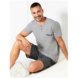 Пижама мужская №DU649 Loungewear Cotonella Образец