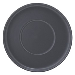 Набор из двух чайных пар темно-серого цвета из коллекции Essential, 250 мл