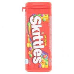 Жевательные фруктовые конфеты Skittles 30 гр