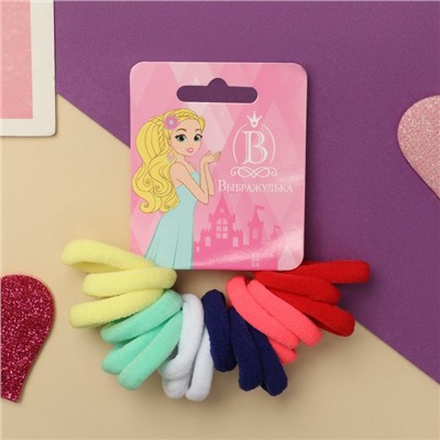 Резинки для волос «Спорт», набор 18 шт., классик галант колор, 2.5 см