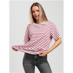 Женская футболка Брина-2 Ф-134 / красный