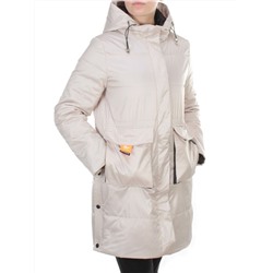 8188 BEIGE Пальто демисезонное женское Cloud Lag Cat (100 гр. синтепон)