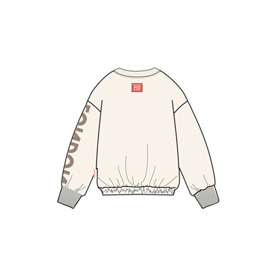 Толстовка трикотажная для девочки