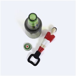 Открывалка для бутылок Foosball, красная