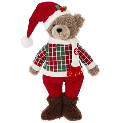 GAEM Игрушка набивная "Медвежонок", L21 W18 H46 см, 2в.