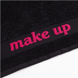 Полотенце махровое Love Life Make up 50*90 малиновый,100% хлопок,360 г/м2