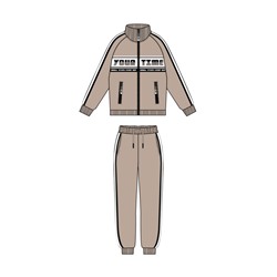 Комплект для девочки: толстовка, брюки