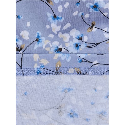 Женский халат Забвение-2 Х-773 / голубой