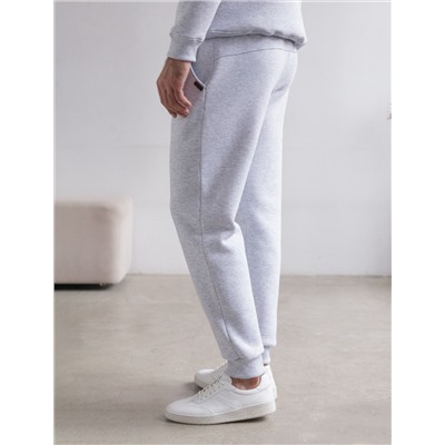 Брюки из премиального футера трехнитки с начесом