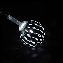 УЦЕНКА НИТЬ, 5 м, с насад.“Шарик узоры 2.5 см”, Н.С. LED-20-220V, контр. 8 режимов, БЕЛ.