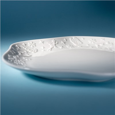 НАБОР ФИГУРНЫХ ТАРЕЛОК ЗАКУСОЧНЫХ LEFARD "NUTCRACKER" 2 ШТ. 20,5*2 СМ (КОР=16НАБ.)