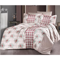 2 сп. Евро Комплект Постельного Белья Cotton Saten Sale - Altınbaşak