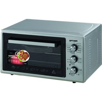 Мини-печь OPTIMA OF-48G 1,6кВт,48л,тайм,свет,серая 10000575