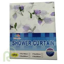 Шторы для ванной RA-5705 (SHOWER CURTAIN) (размер 170х180см)(100) оптом