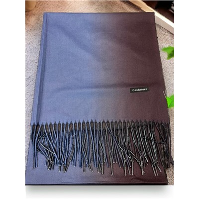 Палантин теплый из кашемира с переходом цвета Арт 2323/9