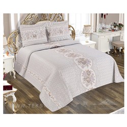 Жаккардовое Покрывало 240x260 см с 2-мя Наволочками 50x70 см Delux Seri - My Bed