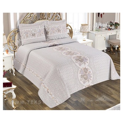 Жаккардовое Покрывало 240x260 см с 2-мя Наволочками 50x70 см Delux Seri - My Bed