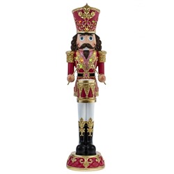 GAEM Фигурка декоративная "Щелкунчик" (подсвет, 2хААА, н/п), L22 W22 H90 см