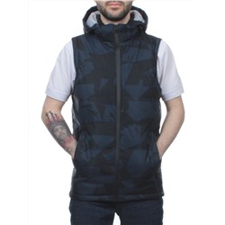2122 DK. BLUE Жилет мужской (100 гр. синтепон)